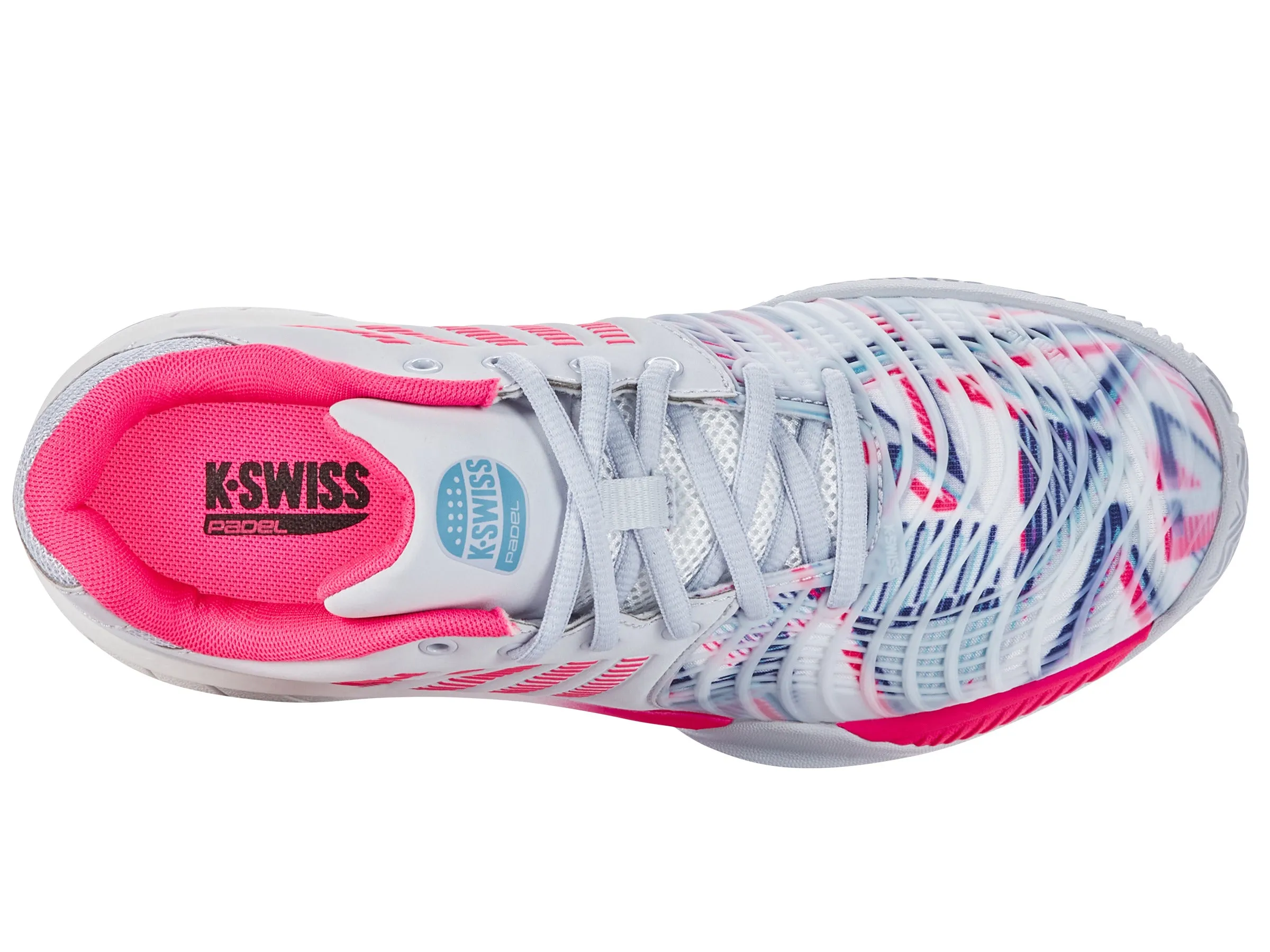 98900-026-M | EXPRESS LIGHT 3 PADEL | ARCTIC ICE/WHITE/NEON PINK