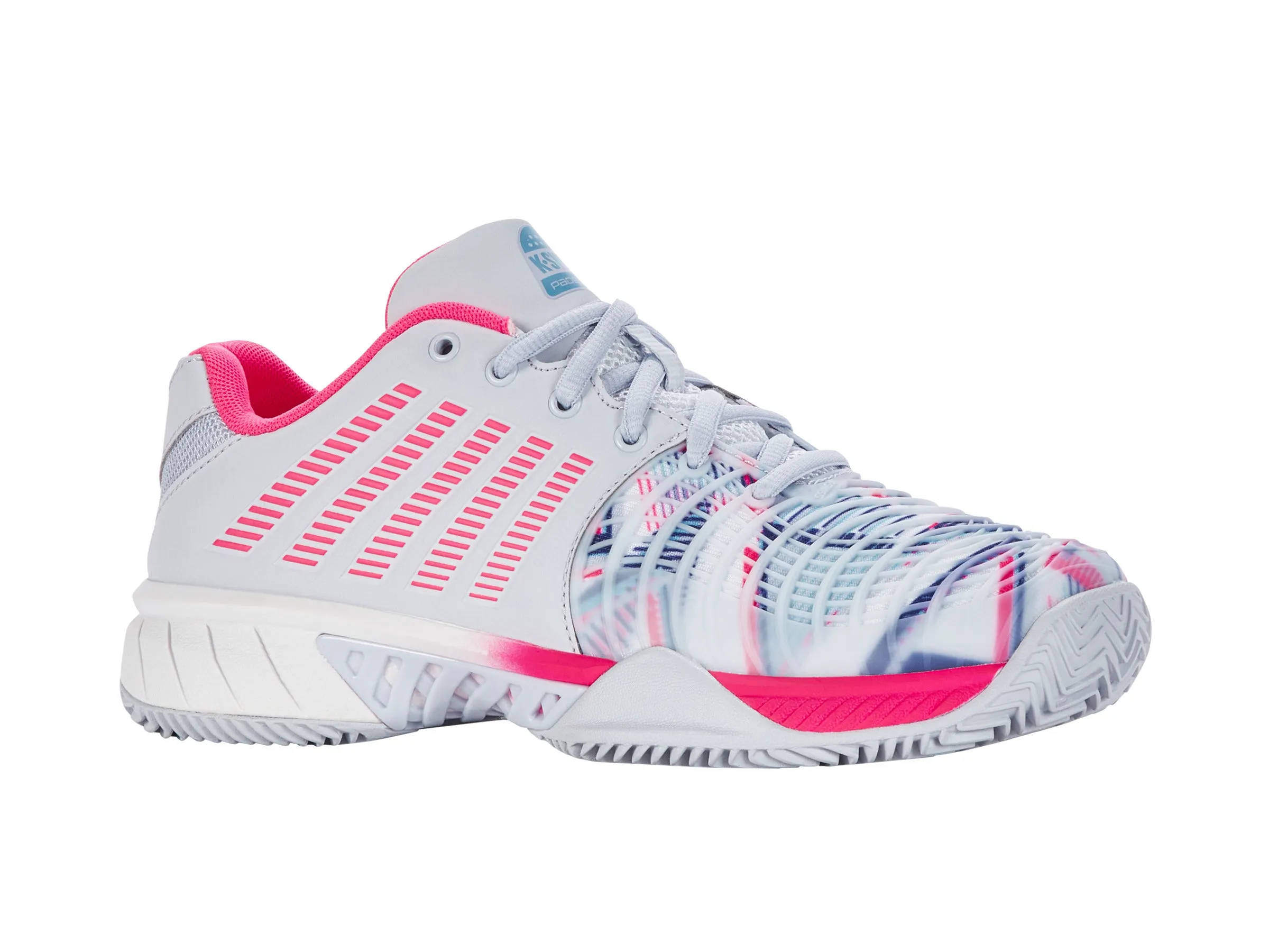 98900-026-M | EXPRESS LIGHT 3 PADEL | ARCTIC ICE/WHITE/NEON PINK