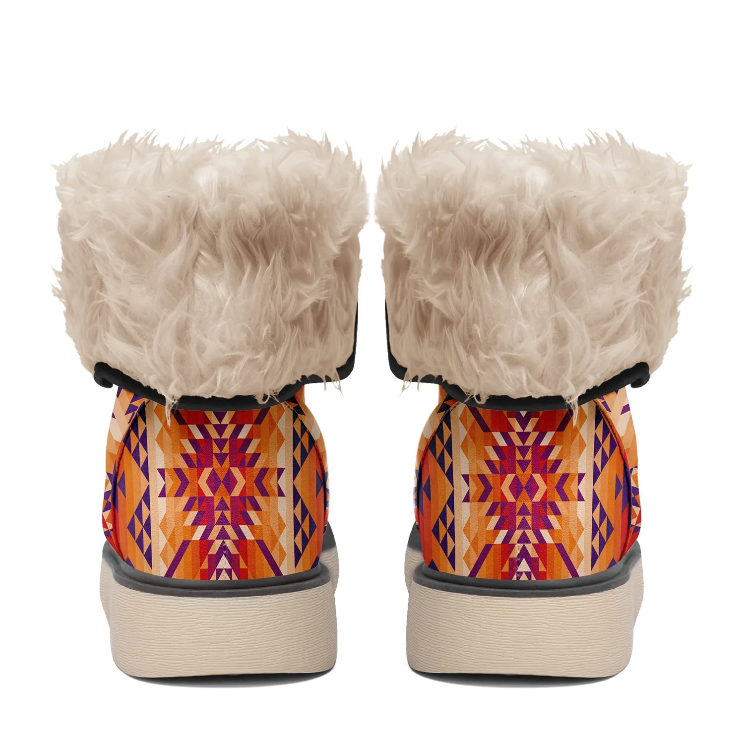 Desert Geo Polar Winter Boots