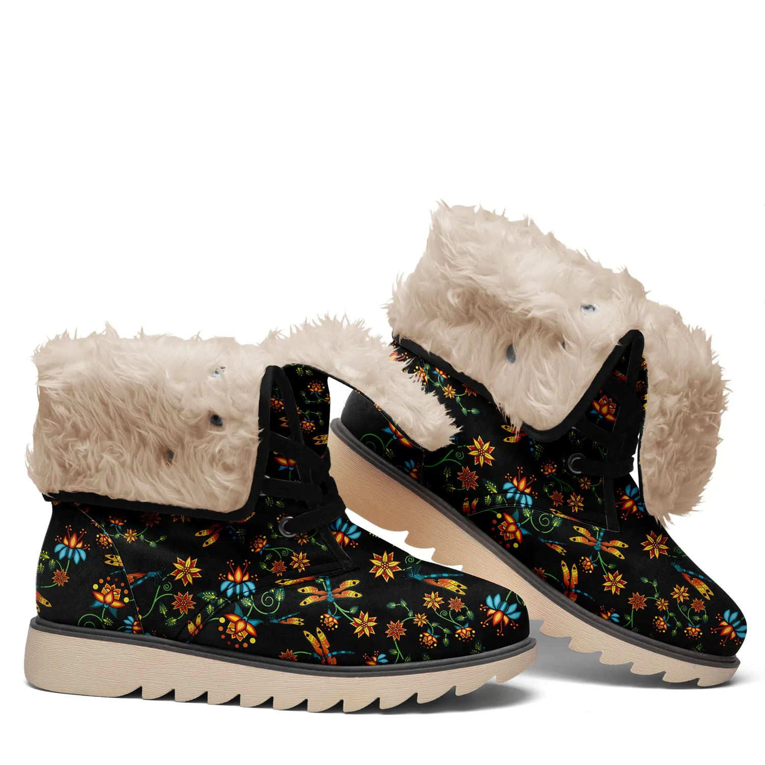 Dragon Lily Noir Polar Winter Boots