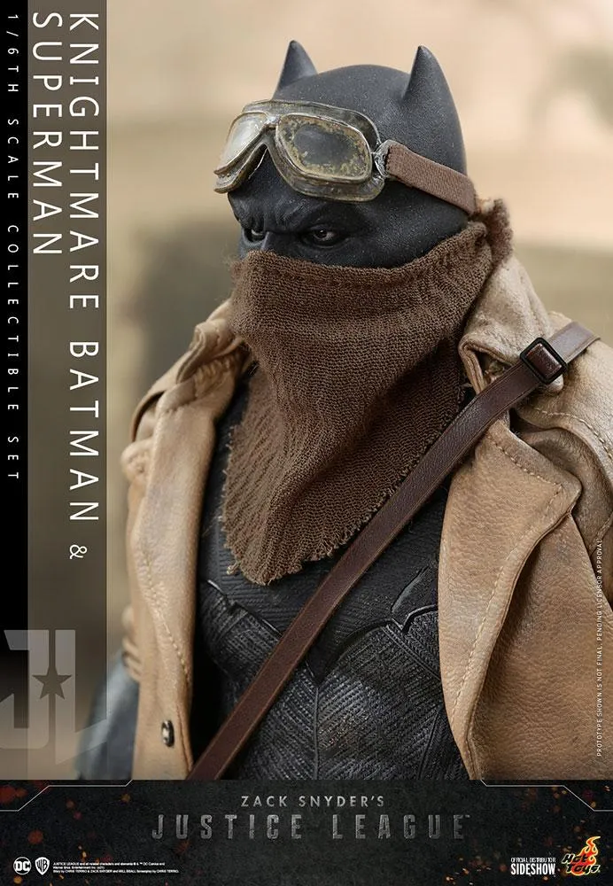Hot Toys Movie Masterpiece 1/6 Scale Figure - Zack Snyder's Justice League - Knightmare Batman and Superman