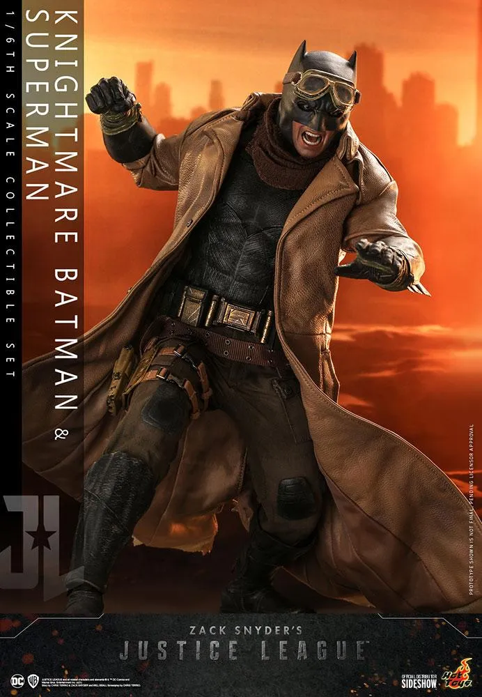 Hot Toys Movie Masterpiece 1/6 Scale Figure - Zack Snyder's Justice League - Knightmare Batman and Superman
