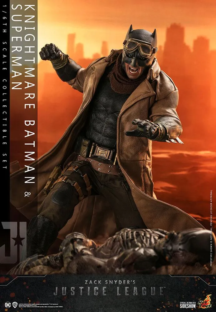 Hot Toys Movie Masterpiece 1/6 Scale Figure - Zack Snyder's Justice League - Knightmare Batman and Superman