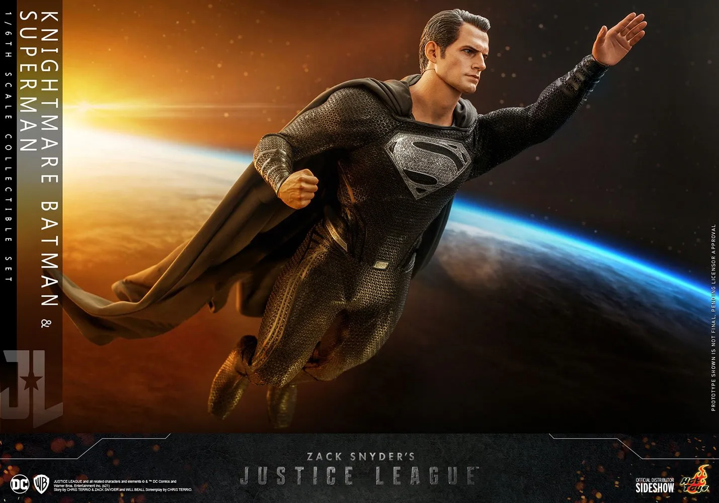Hot Toys Movie Masterpiece 1/6 Scale Figure - Zack Snyder's Justice League - Knightmare Batman and Superman
