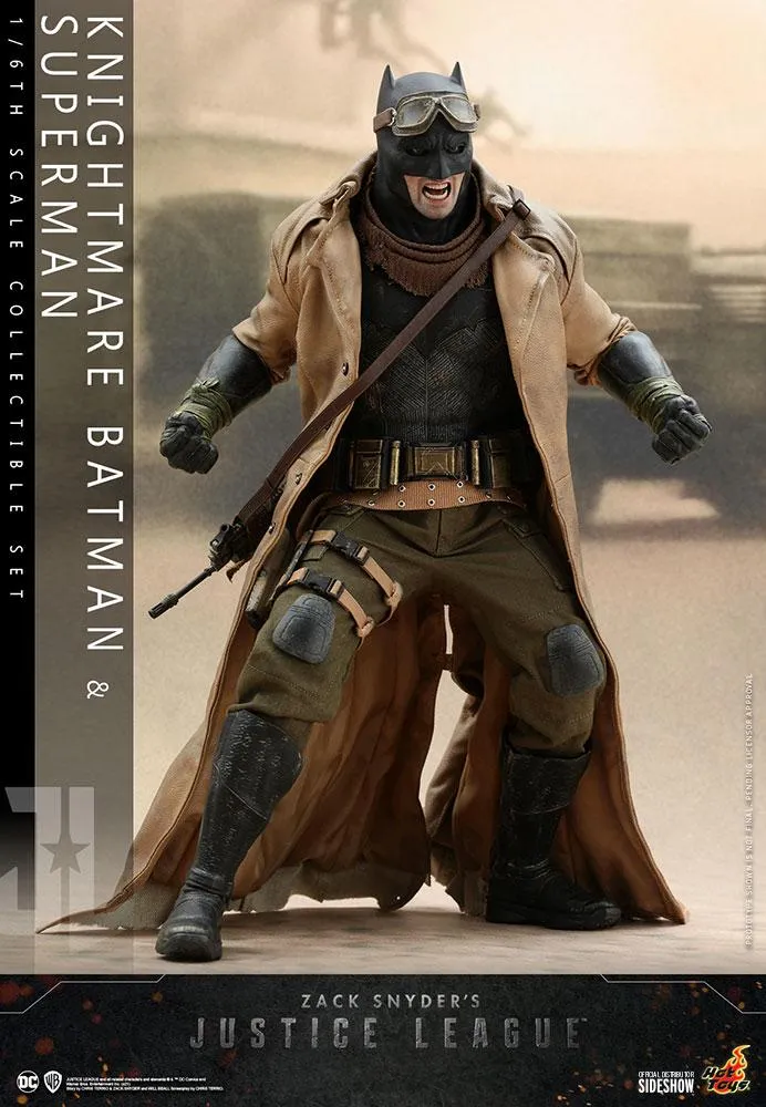 Hot Toys Movie Masterpiece 1/6 Scale Figure - Zack Snyder's Justice League - Knightmare Batman and Superman