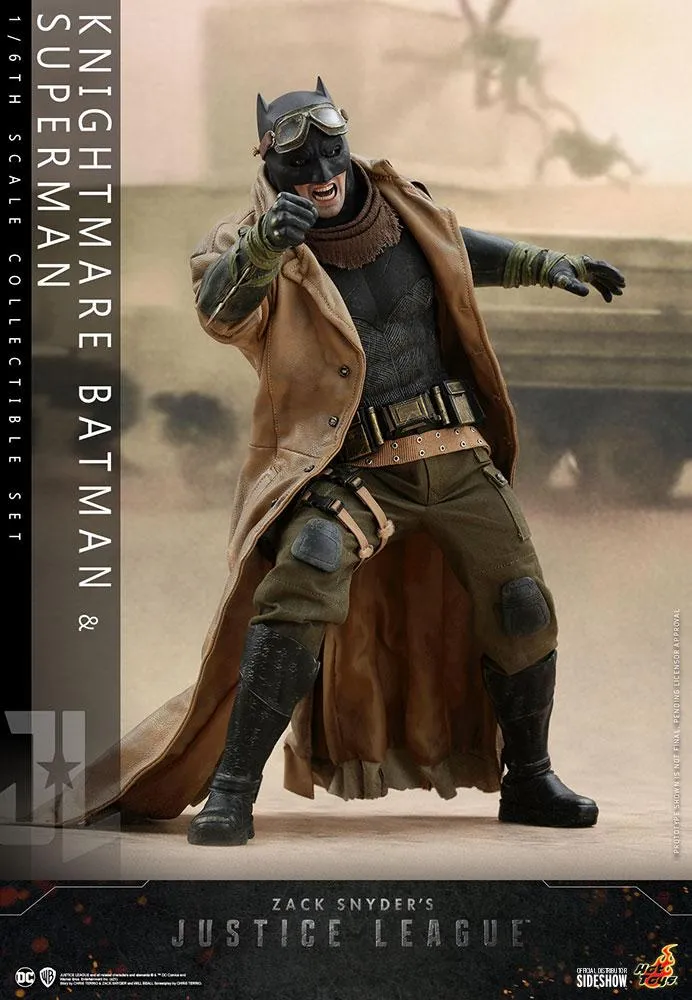 Hot Toys Movie Masterpiece 1/6 Scale Figure - Zack Snyder's Justice League - Knightmare Batman and Superman