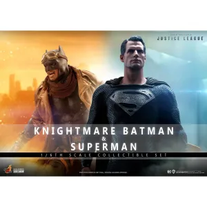 Hot Toys Movie Masterpiece 1/6 Scale Figure - Zack Snyder's Justice League - Knightmare Batman and Superman