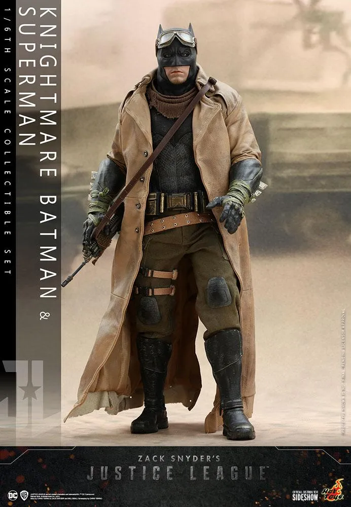 Hot Toys Movie Masterpiece 1/6 Scale Figure - Zack Snyder's Justice League - Knightmare Batman and Superman