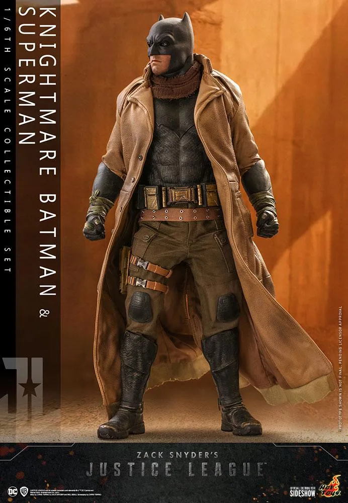 Hot Toys Movie Masterpiece 1/6 Scale Figure - Zack Snyder's Justice League - Knightmare Batman and Superman