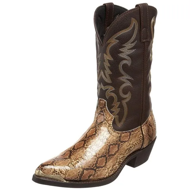 Lander Unisex Iron Head High Heel Boots