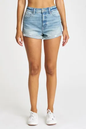 Long Distance Denim Shorts