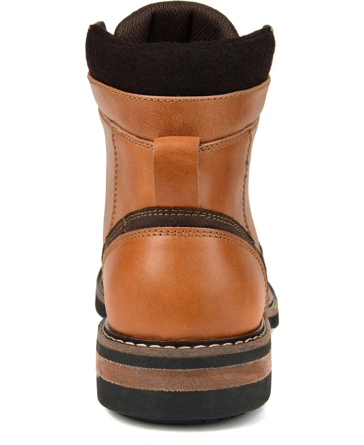 Men's ankle boots yukon cap toe Territory, brown