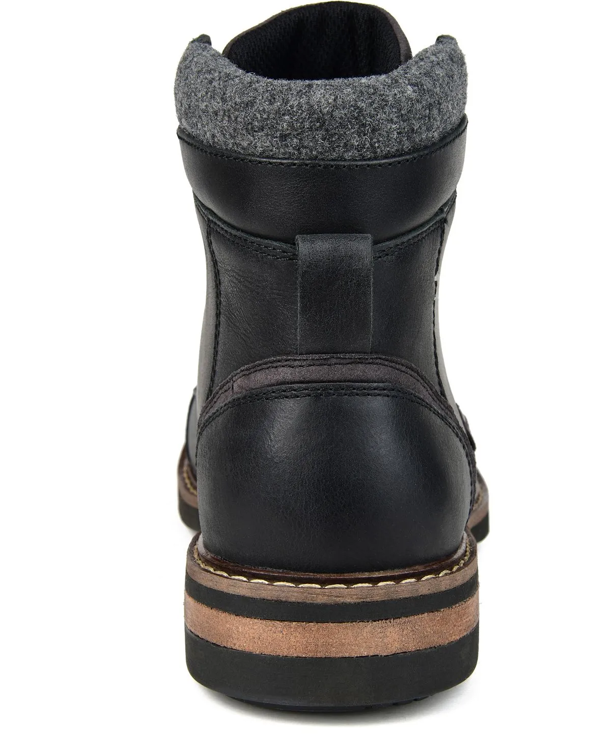 Men's ankle boots yukon cap toe Territory, brown