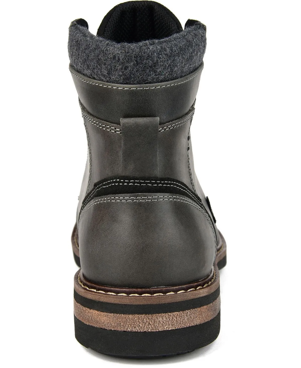 Men's ankle boots yukon cap toe Territory, brown