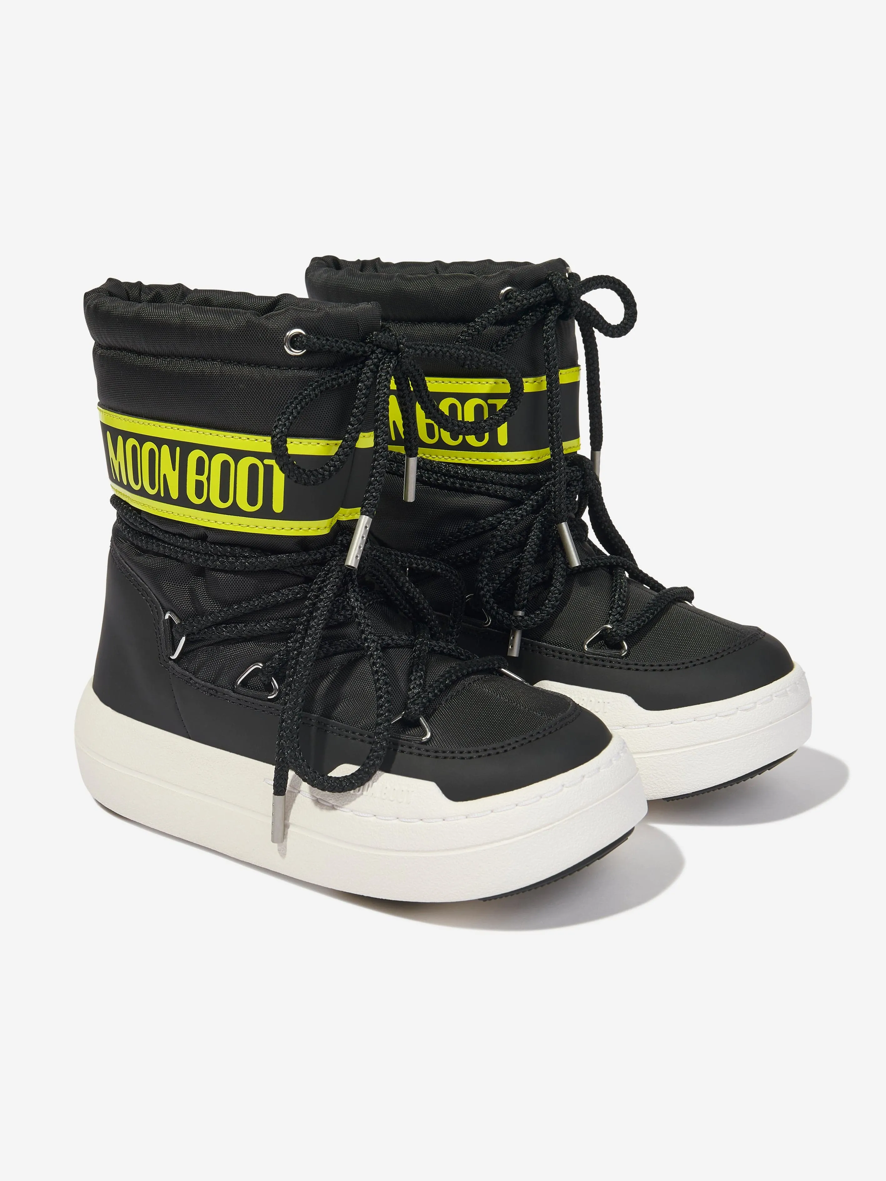 Moon Boot Kids JR Park Boots in Black
