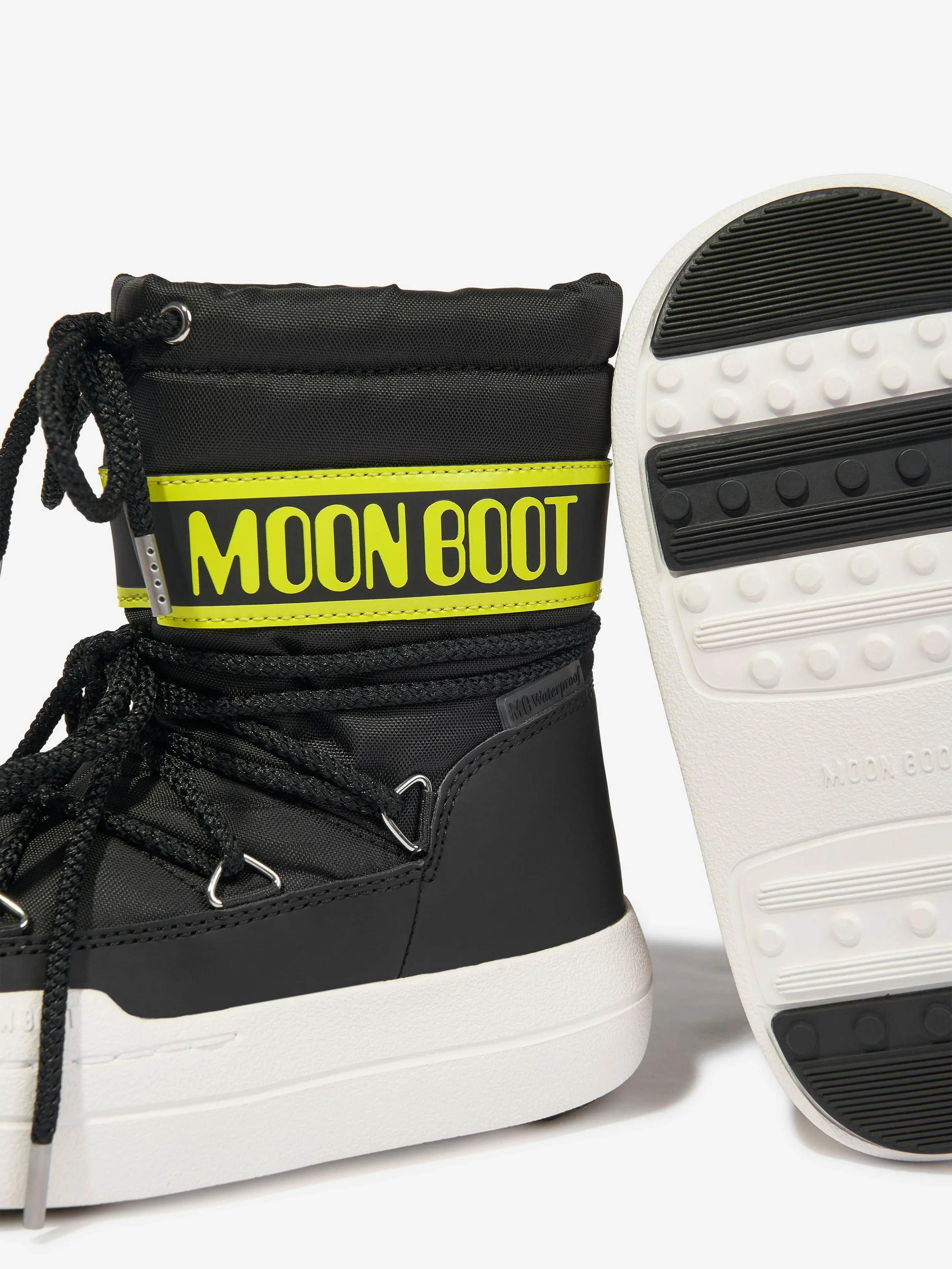 Moon Boot Kids JR Park Boots in Black