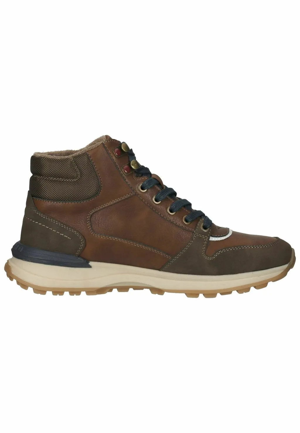 Mustang lace-up boots, brown