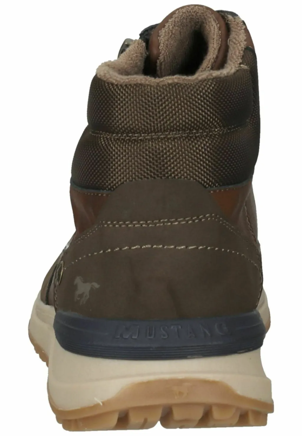 Mustang lace-up boots, brown
