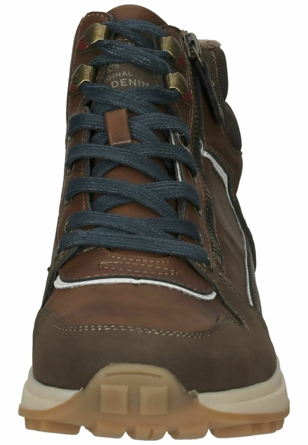 Mustang lace-up boots, brown
