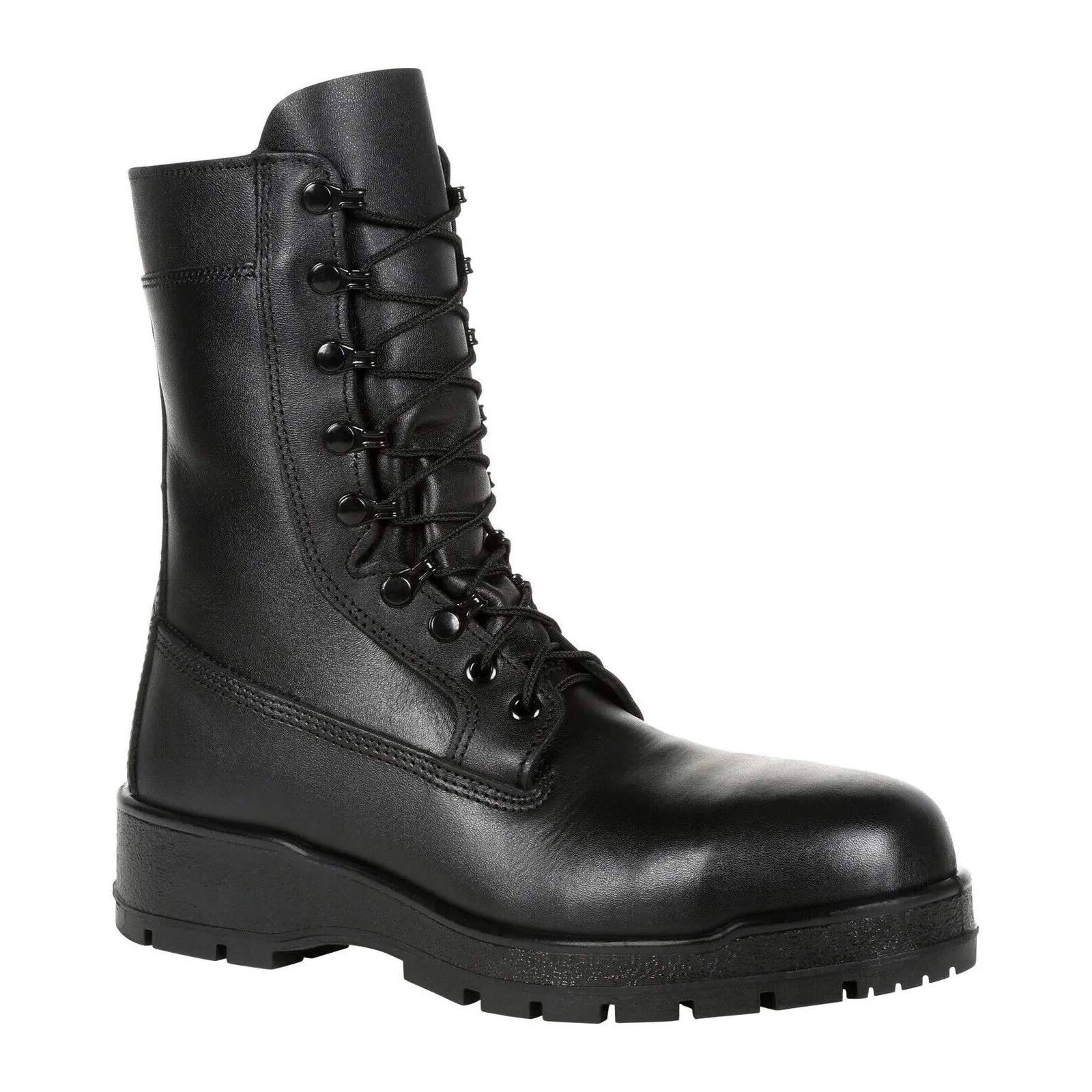 NAVY Men's Black Steel Toe Boots - Rocky 808