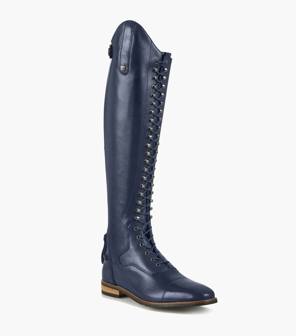 Premier Equine Maurizia Ladies Lace Front Tall Leather Riding Boot