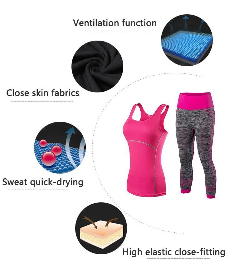 Quick Dry Yoga Gym Suit