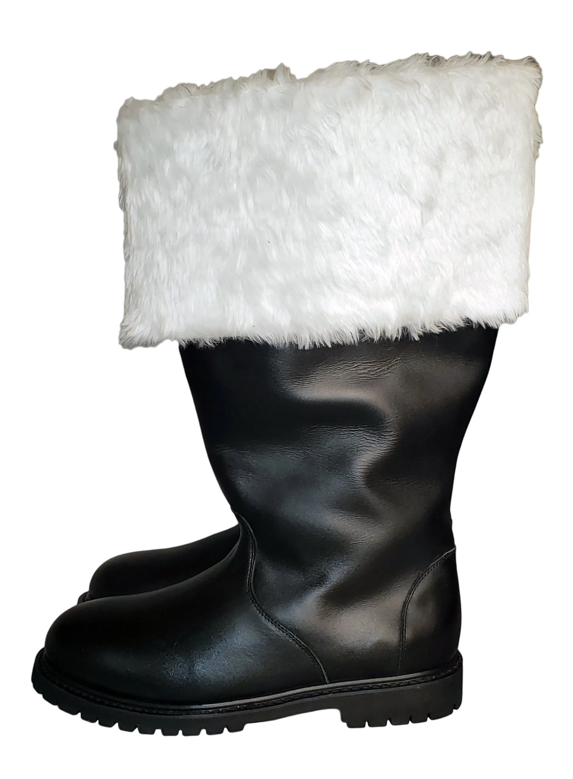 Santa Boot / Genuine Leather Professional Santa Boots / Wide Calf / Wide Width