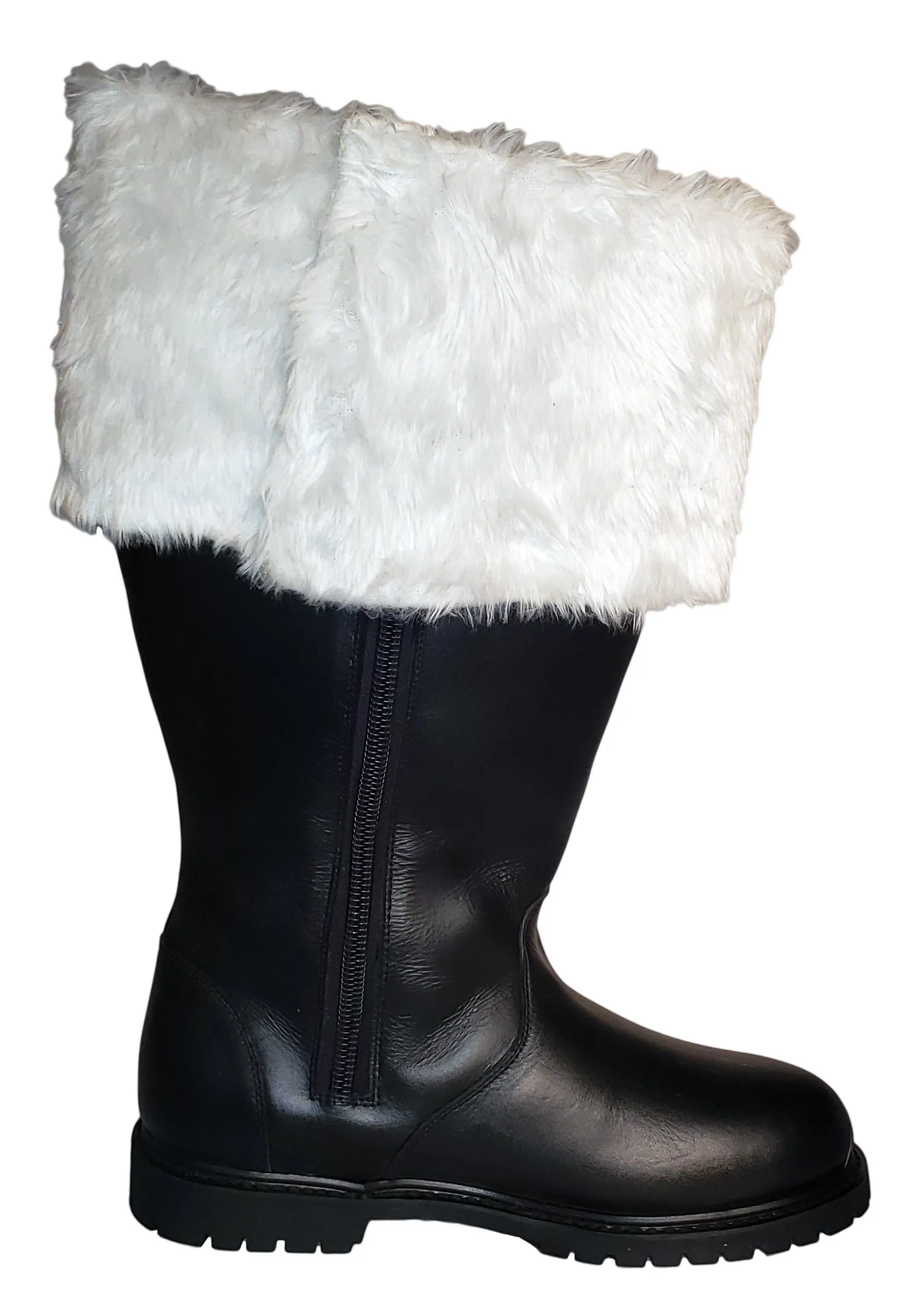 Santa Boot / Genuine Leather Professional Santa Boots / Wide Calf / Wide Width