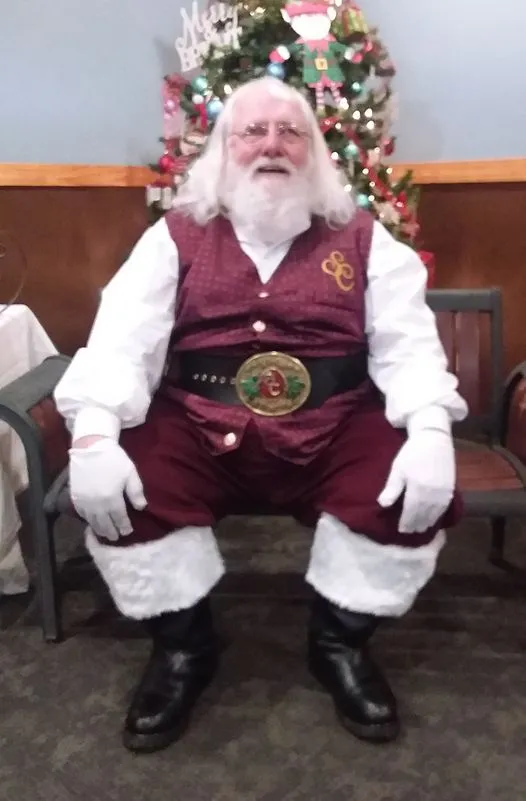 Santa Boot / Genuine Leather Professional Santa Boots / Wide Calf / Wide Width
