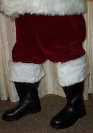 Santa Boot / Genuine Leather Professional Santa Boots / Wide Calf / Wide Width