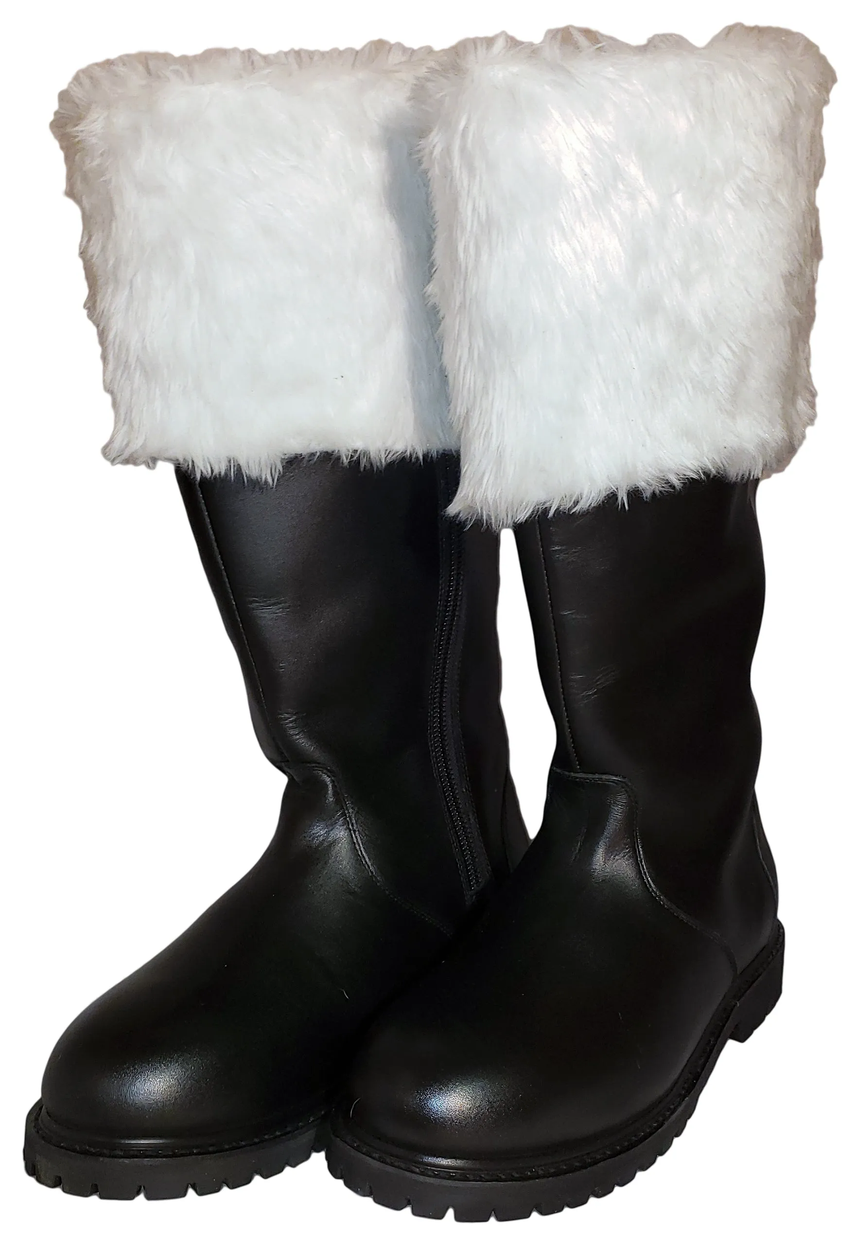 Santa Boot / Genuine Leather Professional Santa Boots / Wide Calf / Wide Width